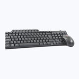 ZEB JUDWAA 555 Combo Mouse and Wired USB Laptop Keyboard Black