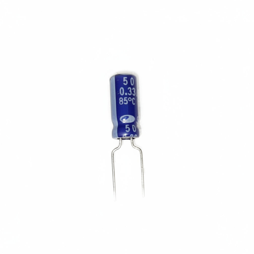 0.33uf 50V Electrolytic Capacitor