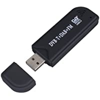 DVB - T DAB FM TV Tuner Receiver Set with Remote Controller for PC USB2.0 - Black 12