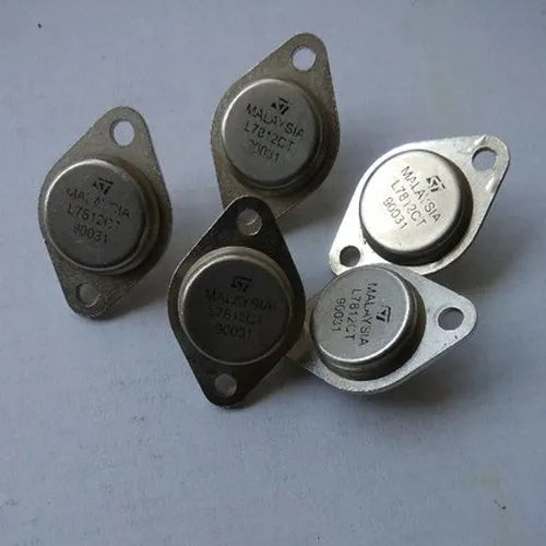 ST Malaysia 7812 / L7812CT Linear Voltage Regulator TO-3 Three Phase (Pack of 1)