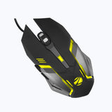 ZEB TRANSFORMER M (Black) Wired Optical Gaming Mouse