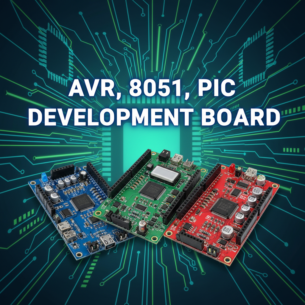 AVR, 8051 Development Board and Programmer