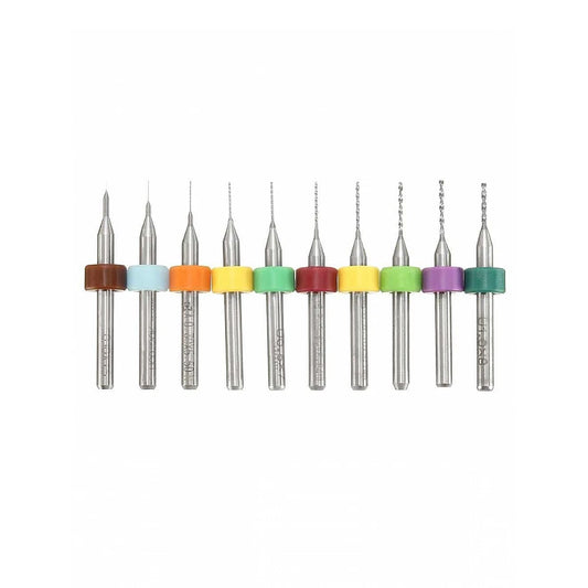 3D Printer Nozzle Cleaning Drill Bit Kit - 0.1-1mm - (SET OF 10 Pcs)