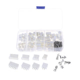 230pcs XH 2.54 2p, 3p, 4p, 5 Pin 2.54mm Pitch Terminal Kit / Housing / Pin Holder Kit