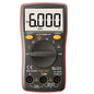 MetroQ MTQ-109+ Digital Autorange Multimeter (TRMS,  6000 Counts)