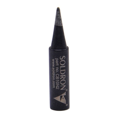 CB10N2 BLACK CERAMIC COATED LONG LASTING MICRO SOLDERING IRON BITS FOR SOLDRON SOLDRON VARIABLE WATTAGE MICRO SOLDERING STATION AND SMPS VARIABLE WATTAGE MICRO SOLDERING STATION