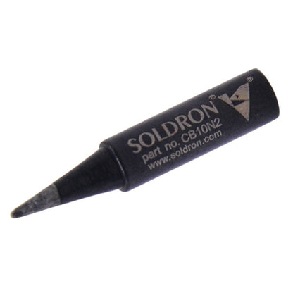 CB10N2 BLACK CERAMIC COATED LONG LASTING MICRO SOLDERING IRON BITS FOR SOLDRON SOLDRON VARIABLE WATTAGE MICRO SOLDERING STATION AND SMPS VARIABLE WATTAGE MICRO SOLDERING STATION