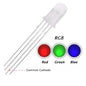 Everlight 5mm RGB Diffused LED  -4 PIN - Common Cathode