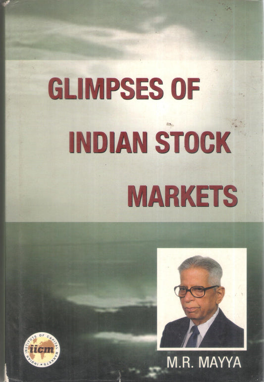 GLIMPSES OF INDIAN STOCK MARKET BY M.R. MAYYA (HARDCOVER) OLD BOOK