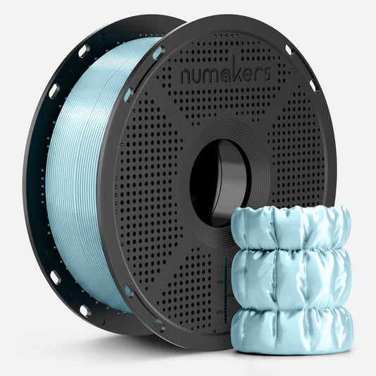 Numakers PLA Silk Filament – Blue – 1.75 mm / 1 kg
