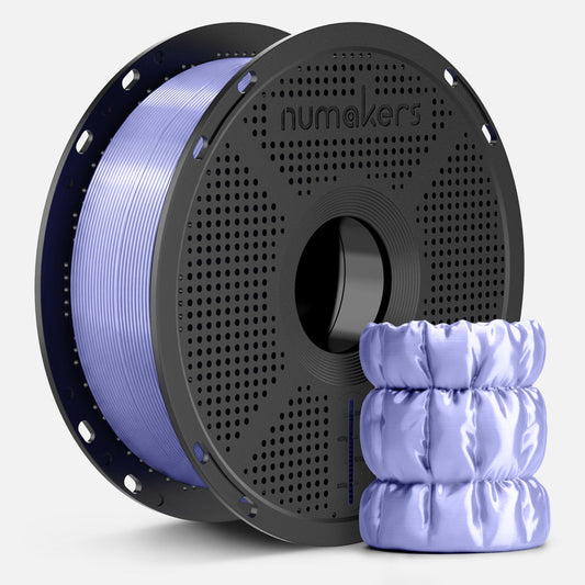 Numakers PLA Silk Filament – Pale Lavender – 1.75 mm / 1 kg