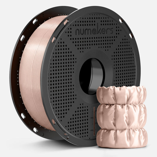 Numakers PLA Silk Filament – Petal Pink – 1.75 mm / 1 kg