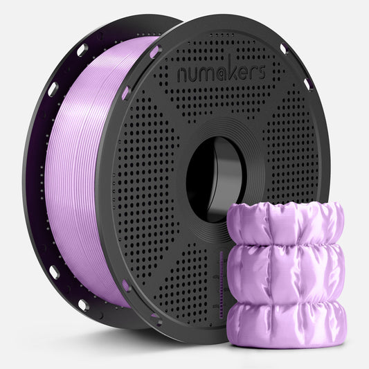 Numakers PLA Silk Filament – Lilac – 1.75 mm / 1 kg