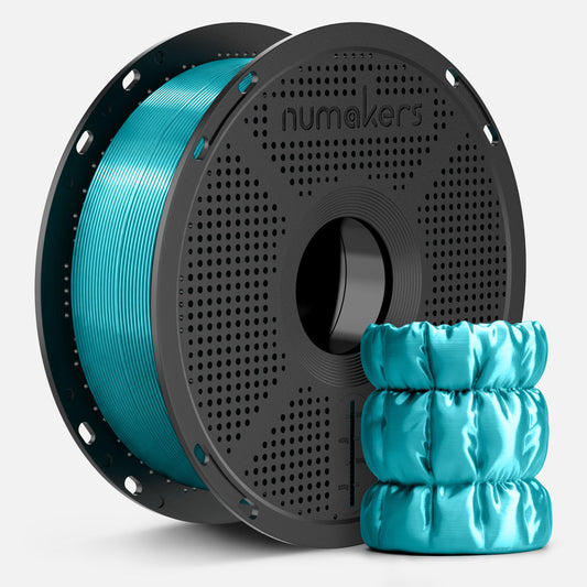 Numakers PLA Silk Filament – Lagoon – 1.75 mm / 1 kg