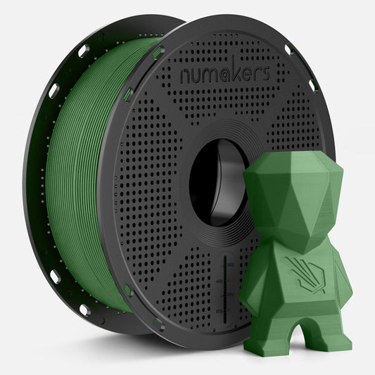 Numakers PLA+ filament Forest Green, 1 kg spool, 1.75 mm