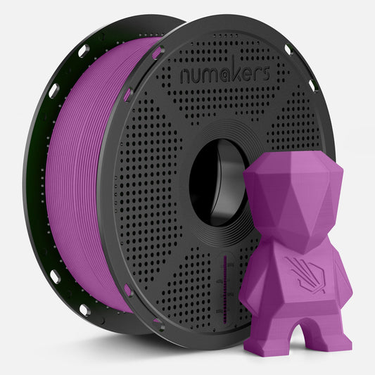 Numakers PLA+ filament Mauve Purple, 1 kg spool, 1.75 mm