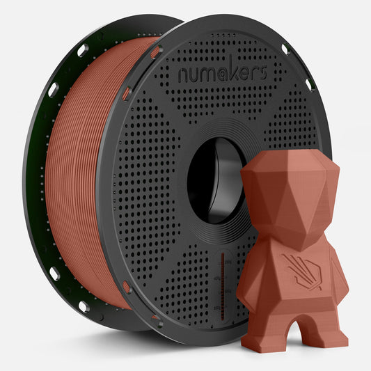 Numakers PLA+ filament Rust Copper, 1 kg spool, 1.75 mm