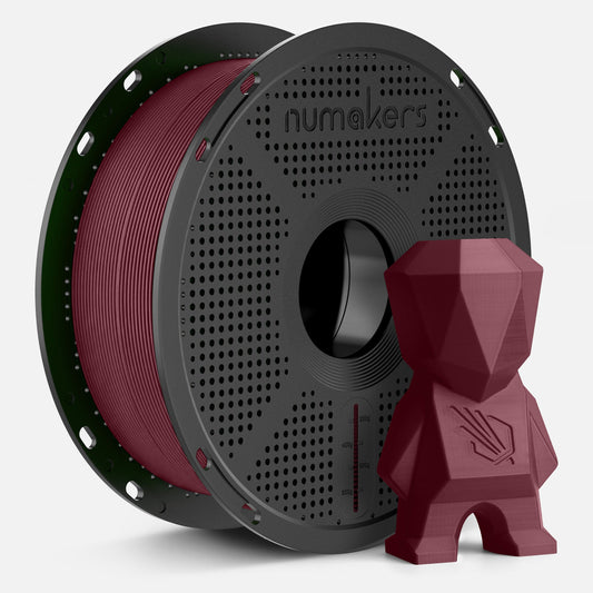 Numakers PLA+ filament Imperial Red, 1 kg spool, 1.75 mm