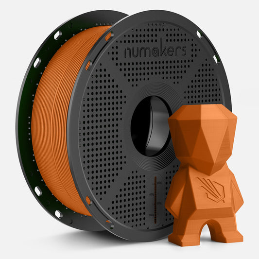Numakers PLA+ filament Terracotta Orange, 1 kg spool, 1.75 mm