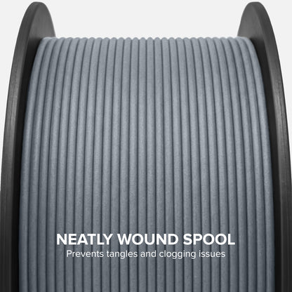 Numakers PETG-CF Filament – Volcanic Rock Gray – 1.75 mm / 1 kg