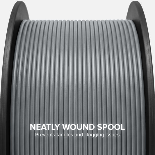 Numakers PLA+ Dark Gray filament spool, second view