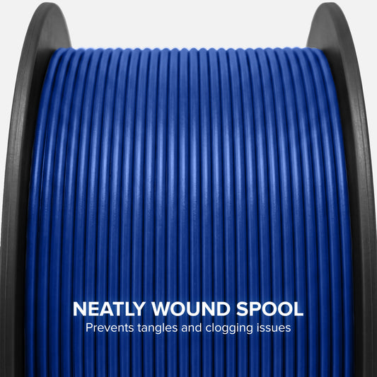 Numakers PLA+ Royal Blue filament spool, second view
