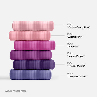 Numakers PLA+ Cotton Candy Pink filament, detail view
