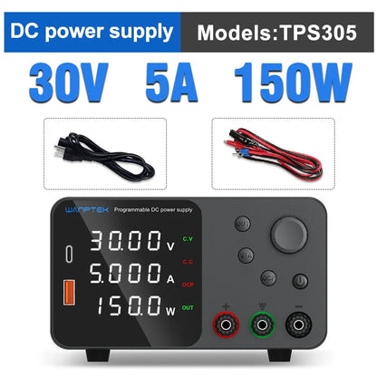 WANPTEK TPS305 Programmable DC Power Supply- 30V, 5A