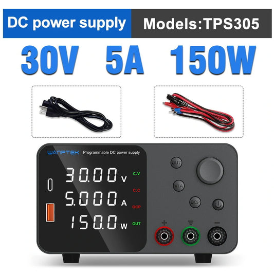 WANPTEK TPS305 Programmable DC Power Supply- 30V, 5A
