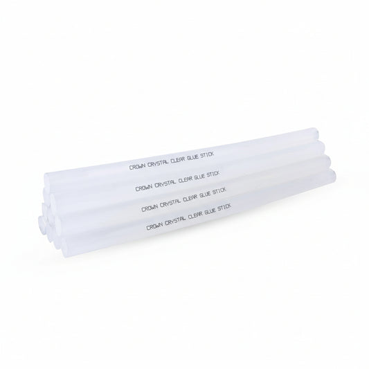 Crown Mario Crystal Clear Transparent Hot Melt Glue Sticks for Glue Gun (1 pc)