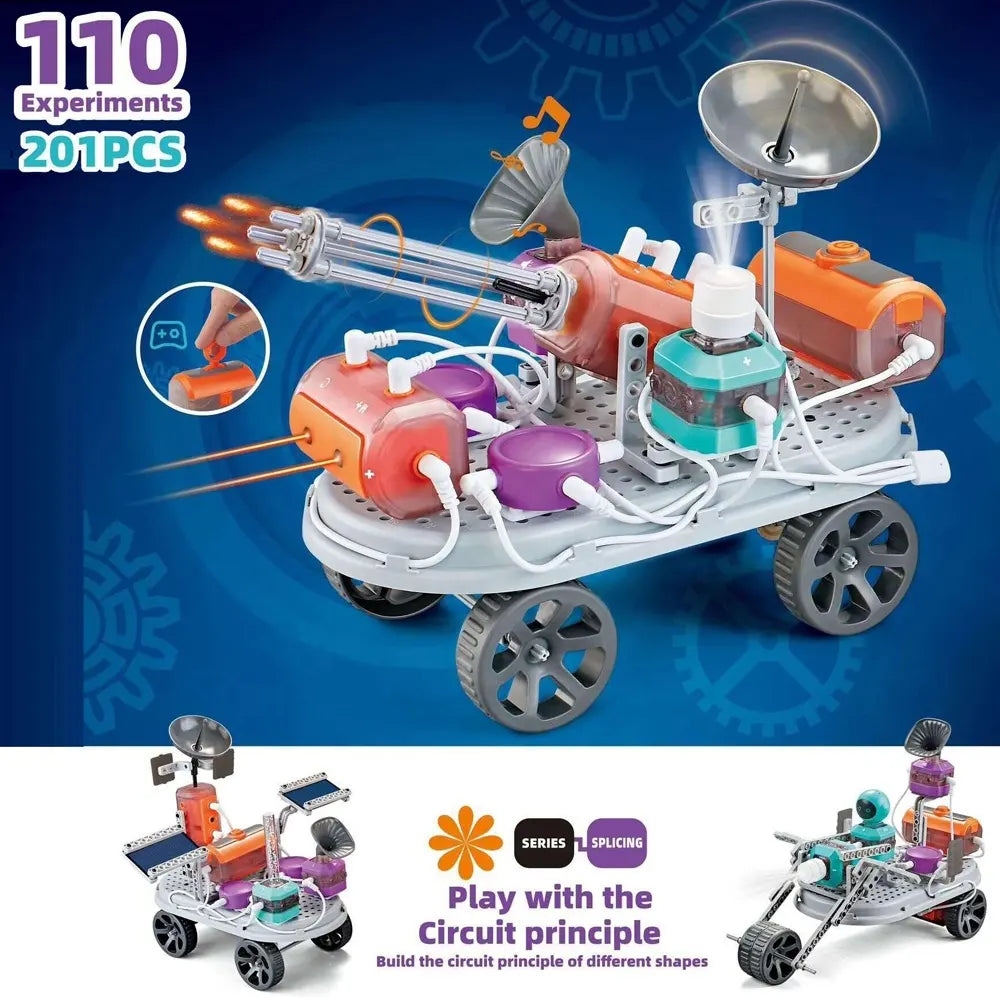 Electronic Circuit Blocks – 110 Experiments Kit