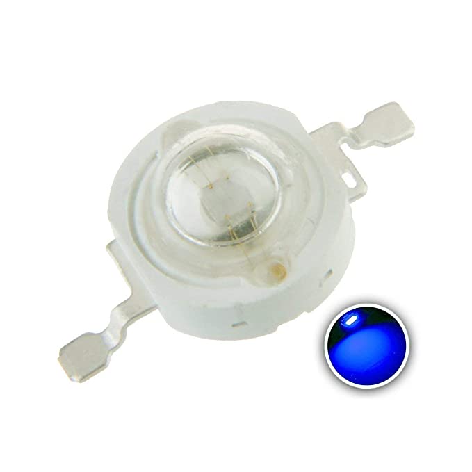 1 Watt Blue SMD LED High Power (1 Pc) YG-28MM (Blue)