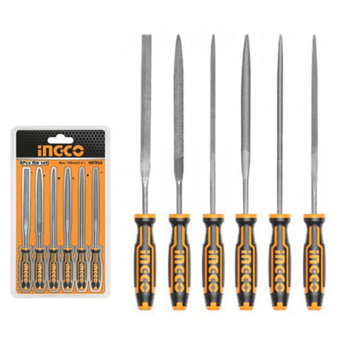 INGCO HKTF63 6 Pcs File Set 5.5 Inch