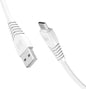 Portronics POR-1033 USB-A to Type-C Data Cable 1 m Length (White)