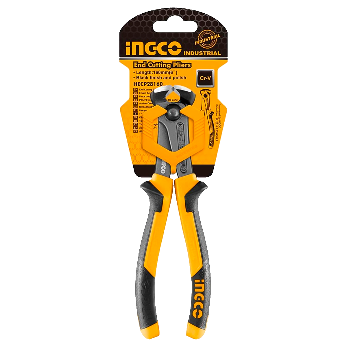 INGCO HECP28160 End Cutting Pliers 160mm 6 inch Cr-V