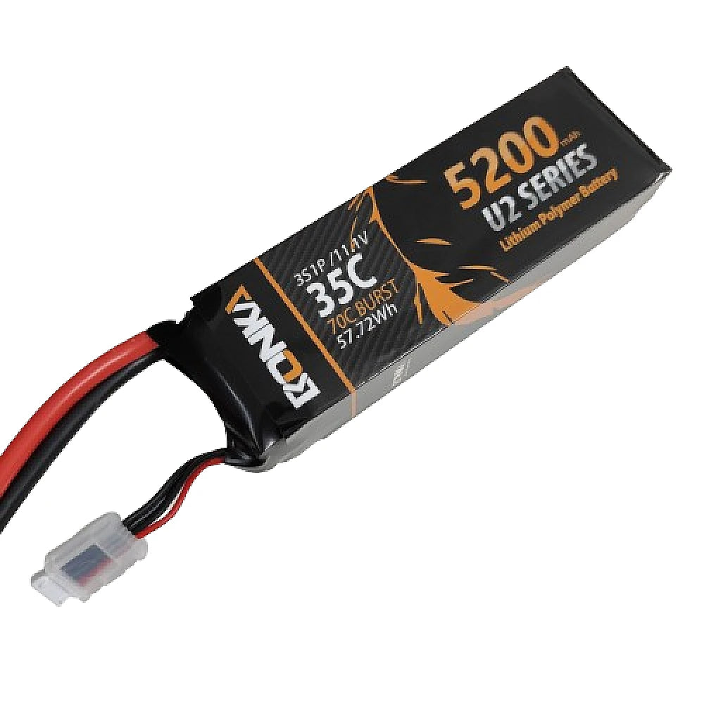 Bonka 11.1V 5200mAh 35C 3S1P U2 Series Lipo Battery