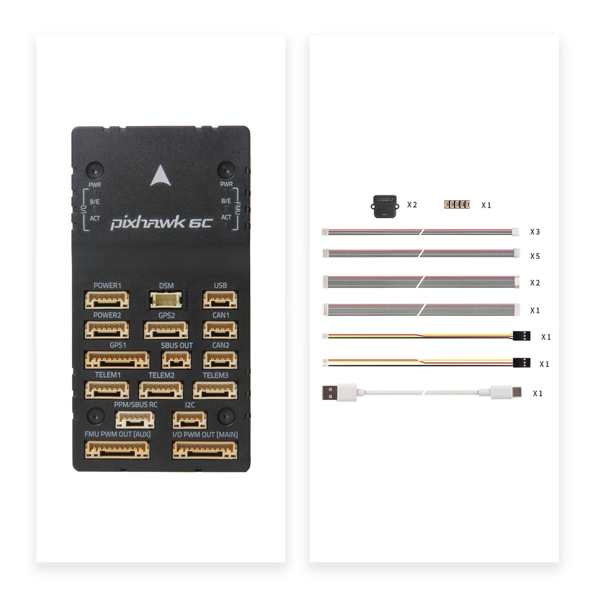 Holybro Pixhawk 6C Flight Controller (Plastic Case)