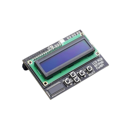 I2C IIC Interface RGB LED Screen LCD 1602 + Keypad for Raspberry Pi