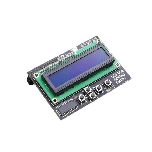I2C IIC Interface RGB LED Screen LCD 1602 + Keypad for Raspberry Pi