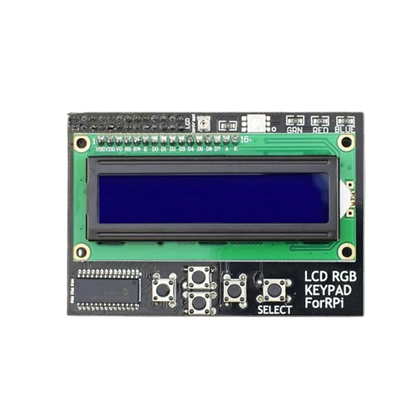 I2C IIC Interface RGB LED Screen LCD 1602 + Keypad for Raspberry Pi