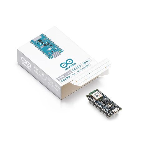 Original Arduino Nano 33 BLE Sense Rev2 with Header (ABX00070)