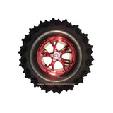 125mm ATV Robotics Wheel -All Terrain Robot Monster Off Road Wheel (Red)