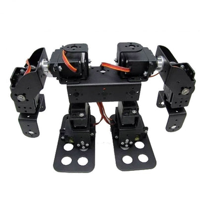 DIY 8DOF Biped Robot- Full Metal DIY Humanoid Robot Kit (without Servos)