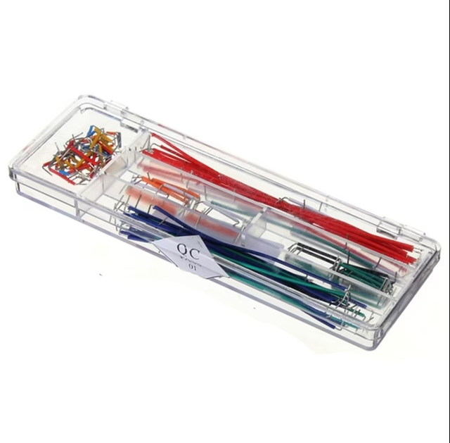 140 pcs U Shape Solderless Breadboard Jumper Cable Wire Kit