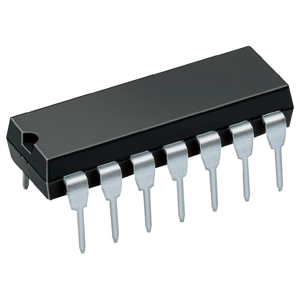 7400 IC Quad 2 input positive NAND gates