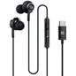 Portronics POR 3036 Conch Sigma C in Ear Type C Wired Earphones (Black)