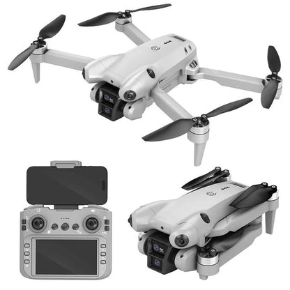 M4 Ultra Foldable Drone with 4K Dual Camera & Display Controller