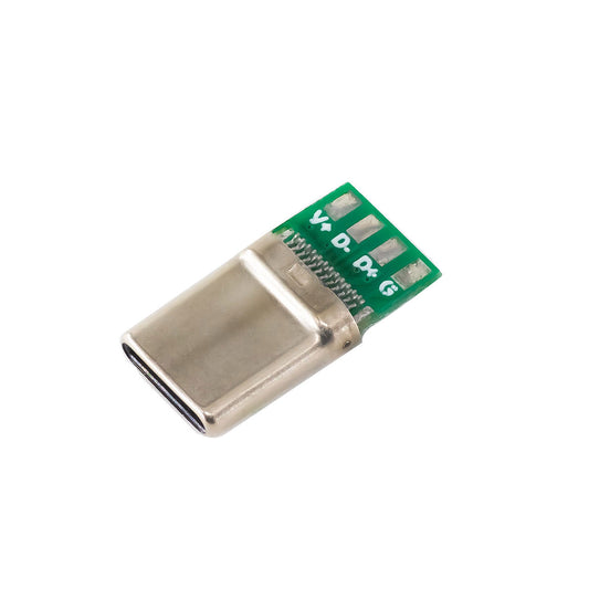 7Semi USB-C Male Breakout - 4 Pin PCB USB Type C