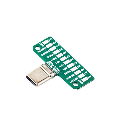7Semi USB Type-C 3.1 Male Breakout Board – 24-Pin USB-C Connector for Prototyping and Embedded Applications