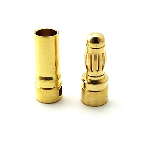 3.5mm Bullet Connectors Male Female (1 Pair)